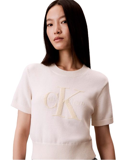 CALVIN KLEIN T-shirt  monologo corto CALVIN KLEIN | LV044E306GYBH